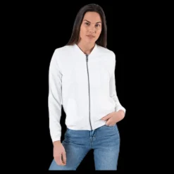 New Only Nova Lux Bomber Jacket Solid 8 White