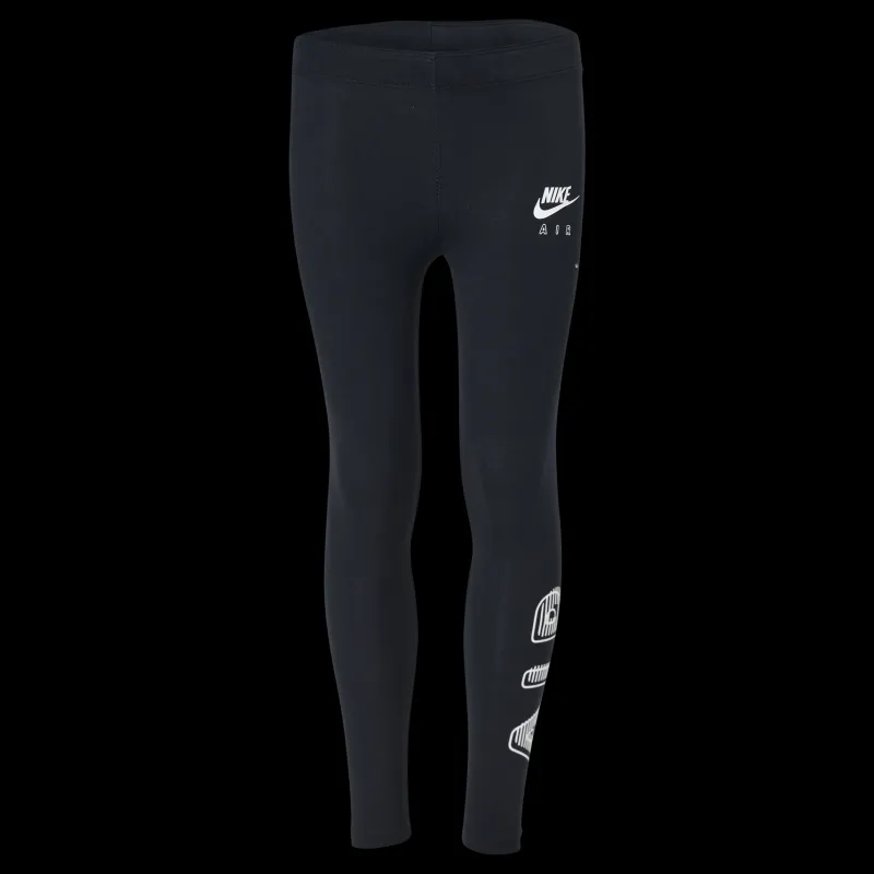 Nike NSW Air Favorites Legging Junior White/Black Svart Outlet