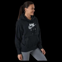 Best Nike Nsw Air Hoodie Black Svart