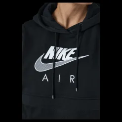 Best Nike Nsw Air Hoodie Black Svart