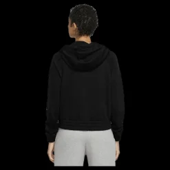 Nike Nsw Air Hoodie Fz Bb Flc White/Black Svart Sale
