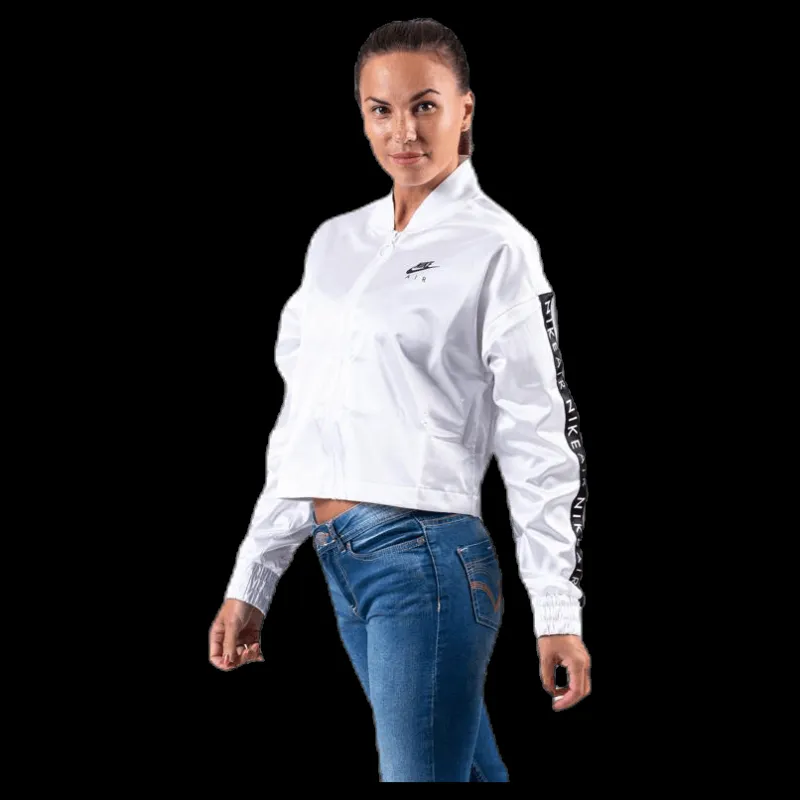 Outlet Nike Nsw Air Satin Track Jacket White Vit