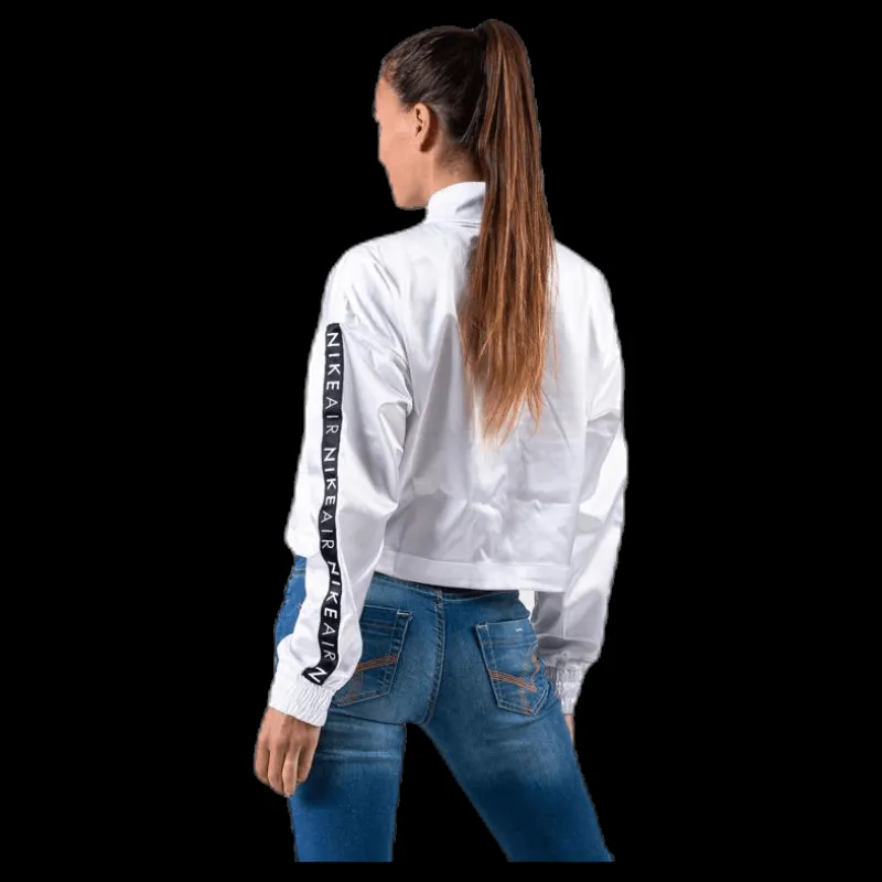 Outlet Nike Nsw Air Satin Track Jacket White Vit