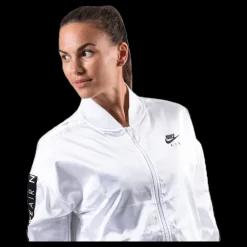 Outlet Nike Nsw Air Satin Track Jacket White Vit