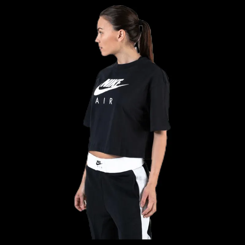 Nike Nsw Air Ss Top Black Svart Hot