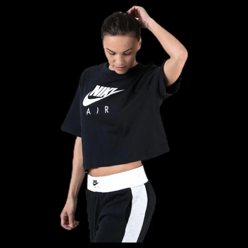 Nike Nsw Air Ss Top Black Svart Hot