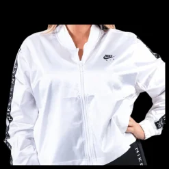 Clearance Nike Nsw Air Track Jacket Satin Plus White Vit