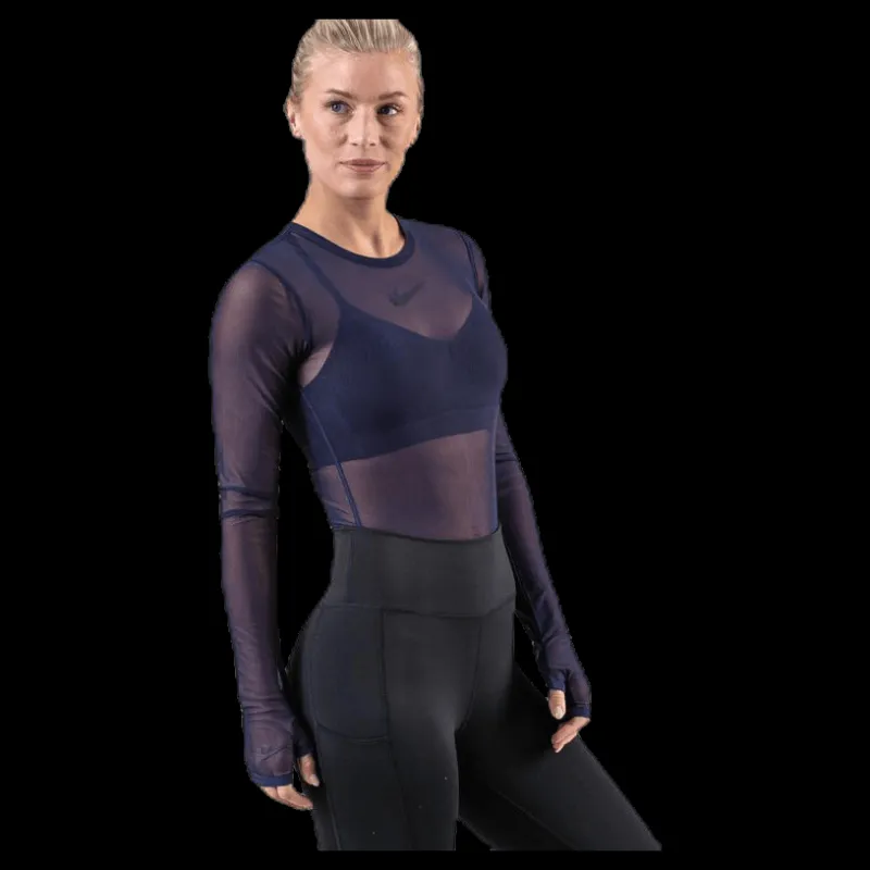 Nike Nsw City Bodysuit Blue/Black Svart