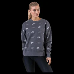 Nike NSW Crew BB BFF Shine Grey Grå Discount