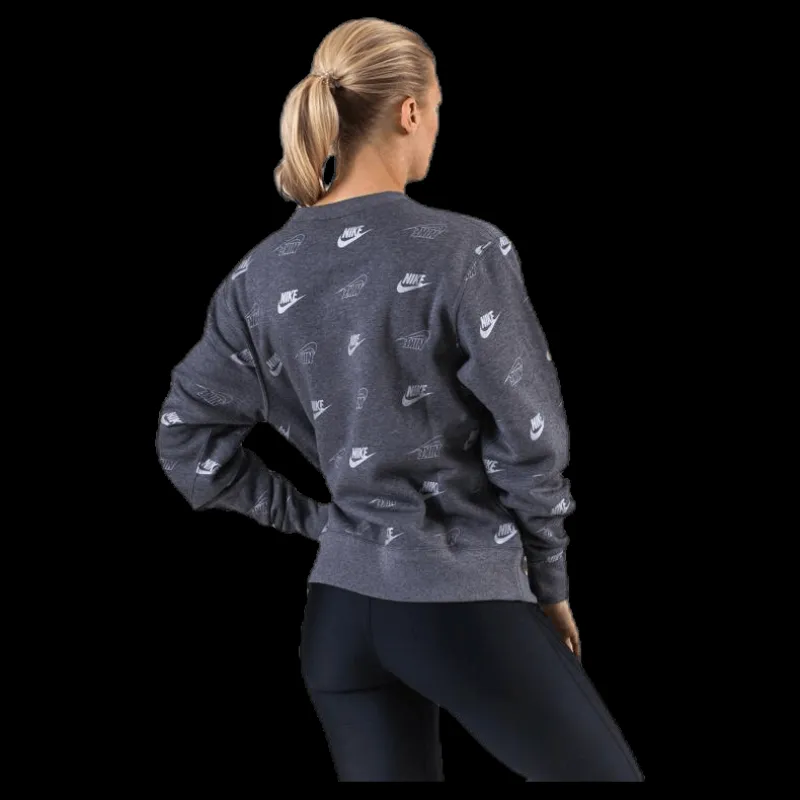 Nike NSW Crew BB BFF Shine Grey Grå Discount