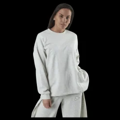 New Nike Nsw Crew Earth Day Ft Grey Grå