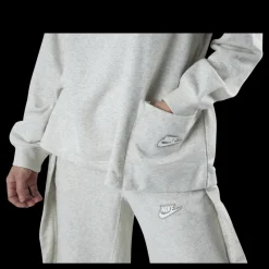 New Nike Nsw Crew Earth Day Ft Grey Grå