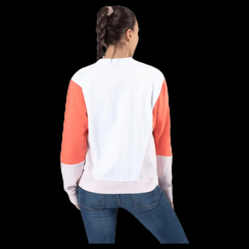 Discount Nike Nsw Crew Hbr Pink/White Vit