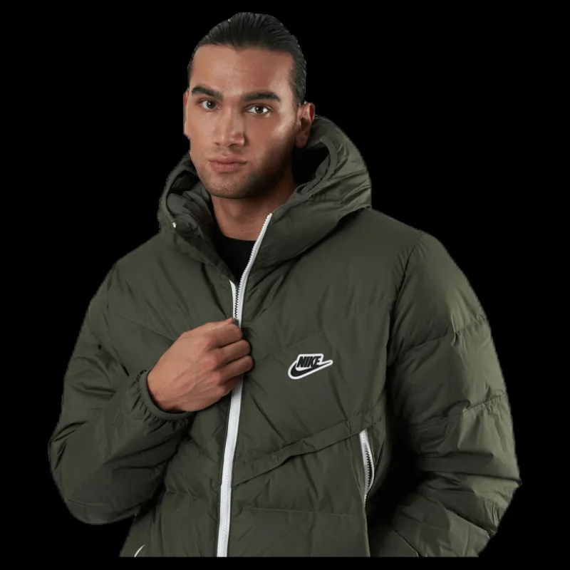 Clearance Nike Nsw Dwn Fil Wr Jkt Shld Green Grön