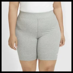 Nike Nsw Essential Bk Shrt Lbr Mr Plus Grey Grå Hot