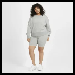 Nike Nsw Essential Bk Shrt Lbr Mr Plus Grey Grå Hot