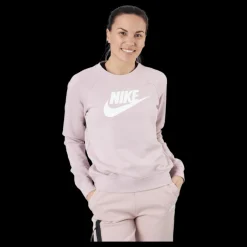 Nike Nsw Essential Crew Hbr Beige Rosa New