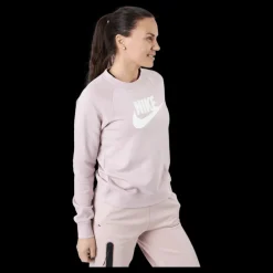 Nike Nsw Essential Crew Hbr Beige Rosa New