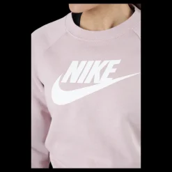 Nike Nsw Essential Crew Hbr Beige Rosa New