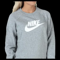 Nike Nsw Essential Crew Hbr White/Grey Grå New
