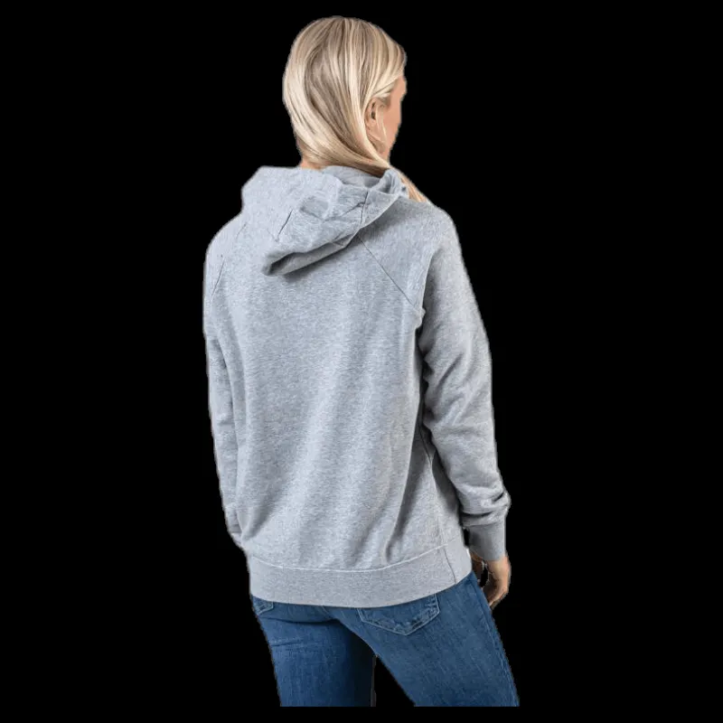 Online Nike Nsw Essential Hoodie White/Grey Grå