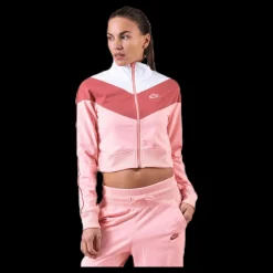 Sale Nike Nsw Heritage Track Jacket Pink Rosa