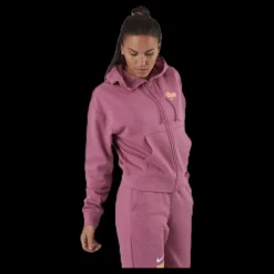 Nike Nsw Hoodie Fz Flc Bb Vrsty Pink Rosa Sale