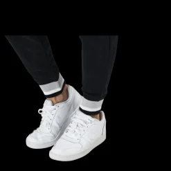 New Nike Nsw Hrtg Pant Flc White/Black Svart