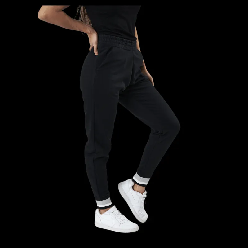 New Nike Nsw Hrtg Pant Flc White/Black Svart