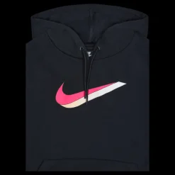 Hot Nike Nsw Icn clsh hoody ft Plus Black Svart