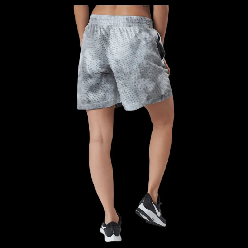 Nike Nsw Icn Clsh Shrt Msh Aop Hr Grey Grå Online