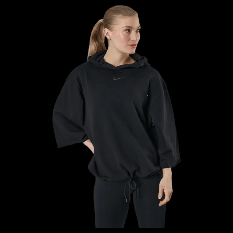 Nike Nsw Icn Clsh Ss Hoodie Ft Black Svart