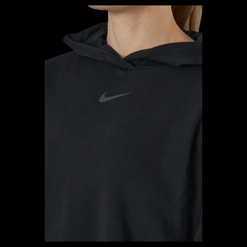 Nike Nsw Icn Clsh Ss Hoodie Ft Black Svart