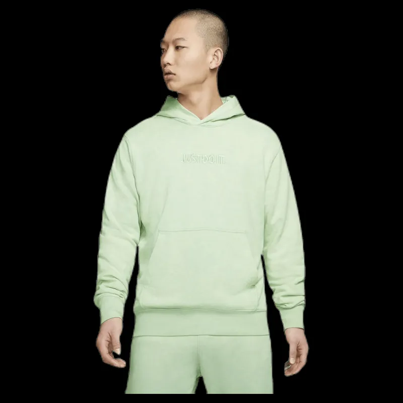 Nike Nsw Jdi Hoodie Po Ft Wash Green Grön Clearance