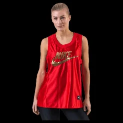 Best Nike NSW Jersey GLM DNK Red Röd