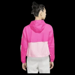 Nike Nsw Jkt Wvn Pink/White