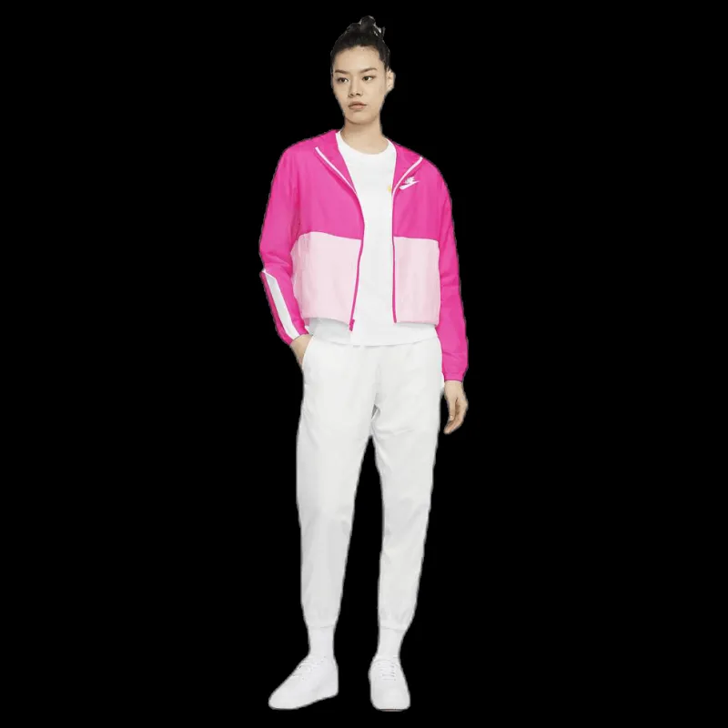Nike Nsw Jkt Wvn Pink/White