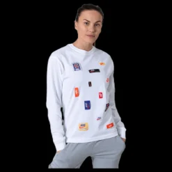 New Nike Nsw Long-Sleeve White Vit