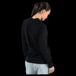 Nike Nsw Ls Sweater White/Black Svart Hot