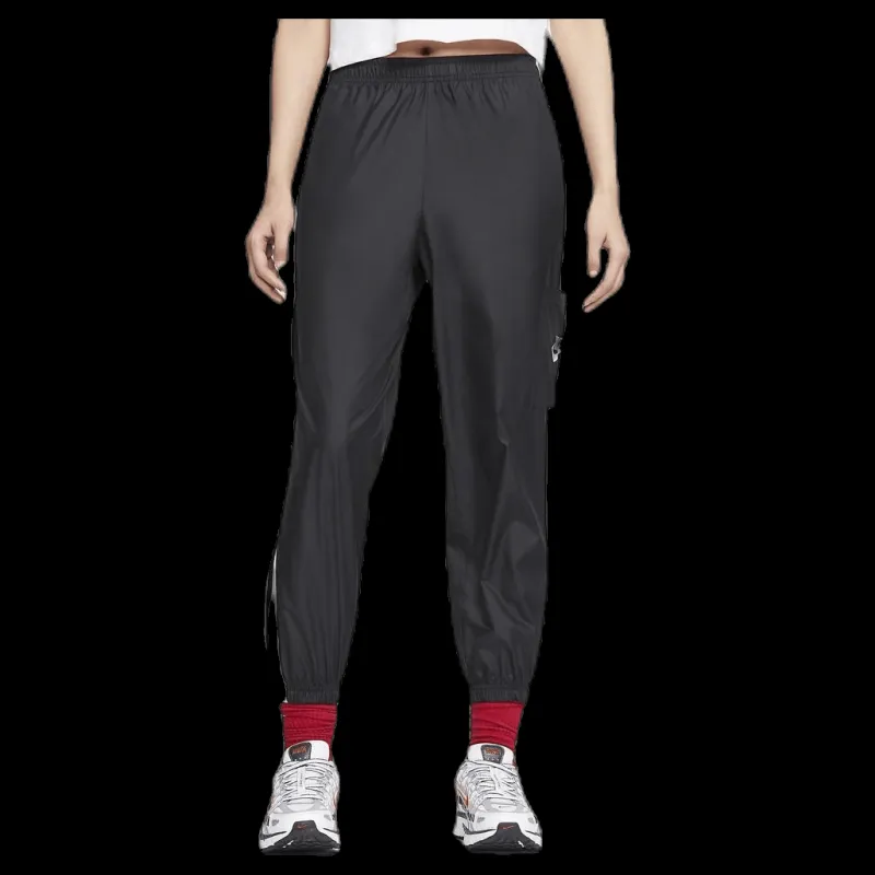 New Nike Nsw Pant Wvn White/Black Svart