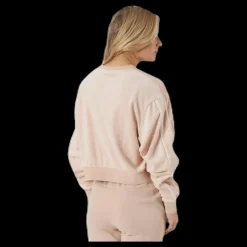 Hot Nike Nsw Retro Femme Crew Terry Beige Rosa