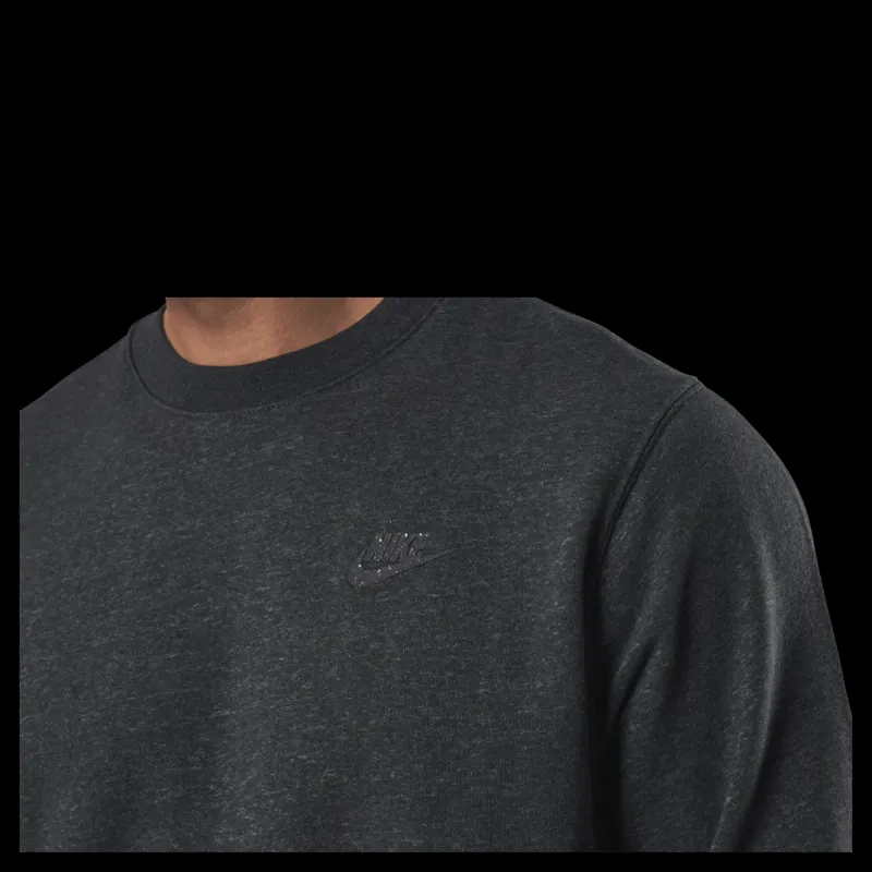 New Nike Nsw Sb Crew Black Svart