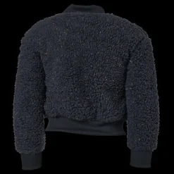 Nike NSW Sherpa Shine Bomber Junior Black Svart Best