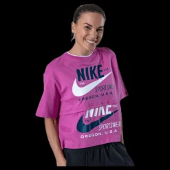 Sale Nike Nsw Short-Sleev Pink Rosa
