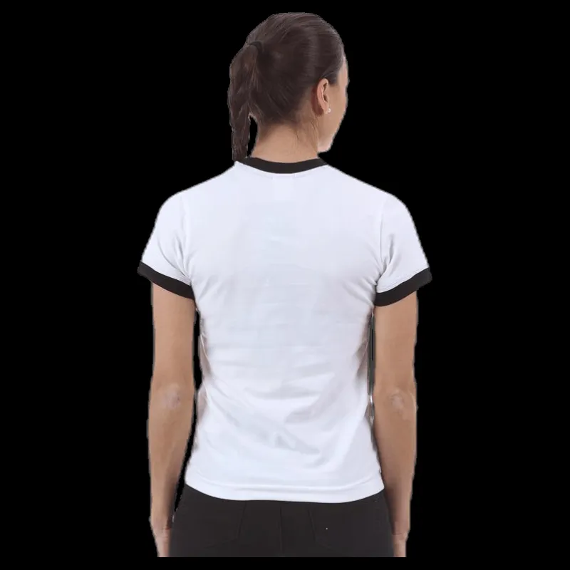 New Nike NSW SS Top Ringer White/Black Vit och Svart