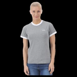 Clearance Nike NSW SS Top Ringer White/Grey Vit och Grå
