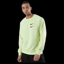 Nike Nsw Swoosh Crew Ft Green Grön Discount