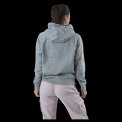 Nike Nsw Swoosh Hoodie Ft Grey Grå Best
