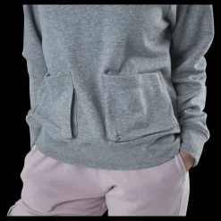 Nike Nsw Swoosh Hoodie Ft Grey Grå Best