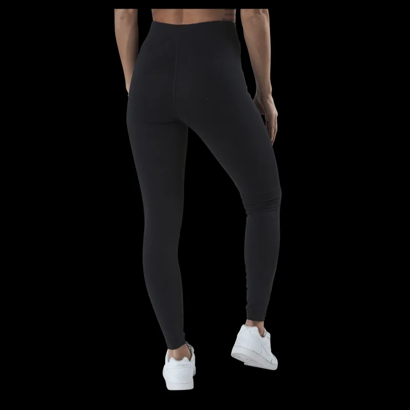 Nike Nsw Swoosh Lggng Hr White/Black Svart Clearance